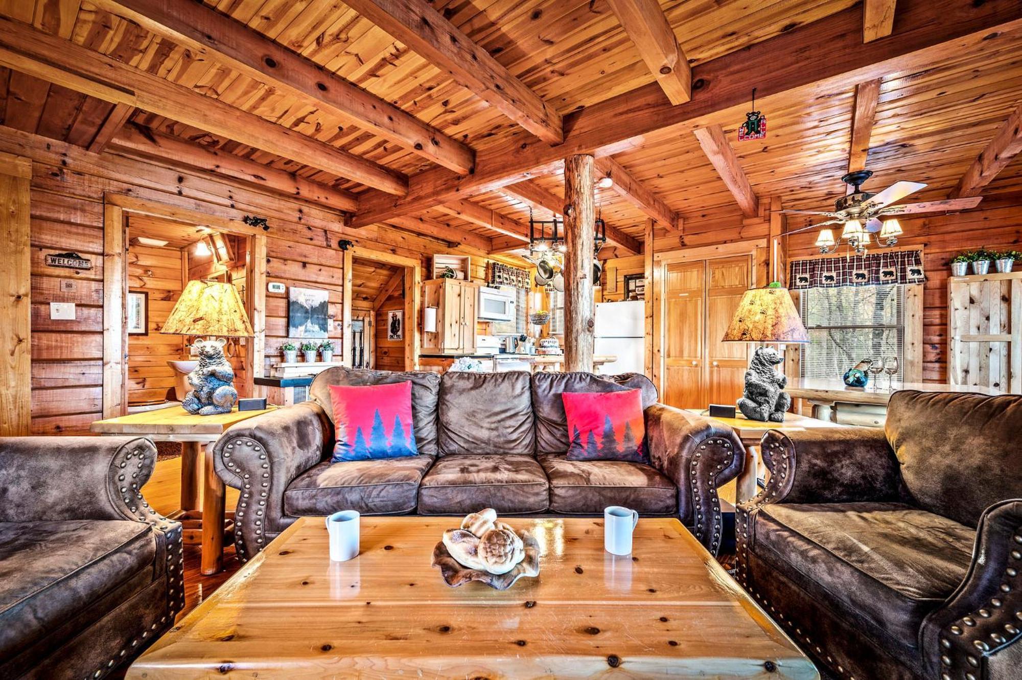 Cabin In A Gated Resort With Seasonal Resort Pool ピジョンフォージ エクステリア 写真