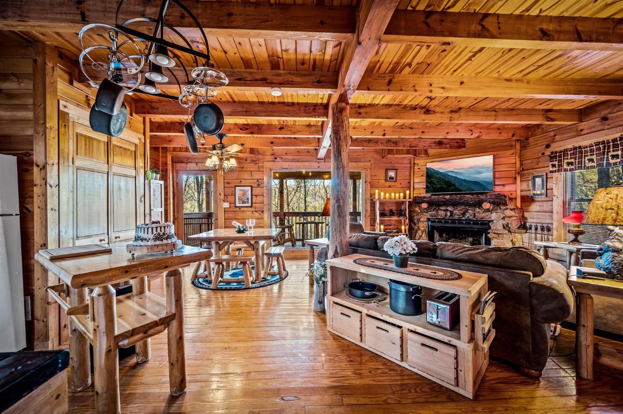 Cabin In A Gated Resort With Seasonal Resort Pool ピジョンフォージ エクステリア 写真