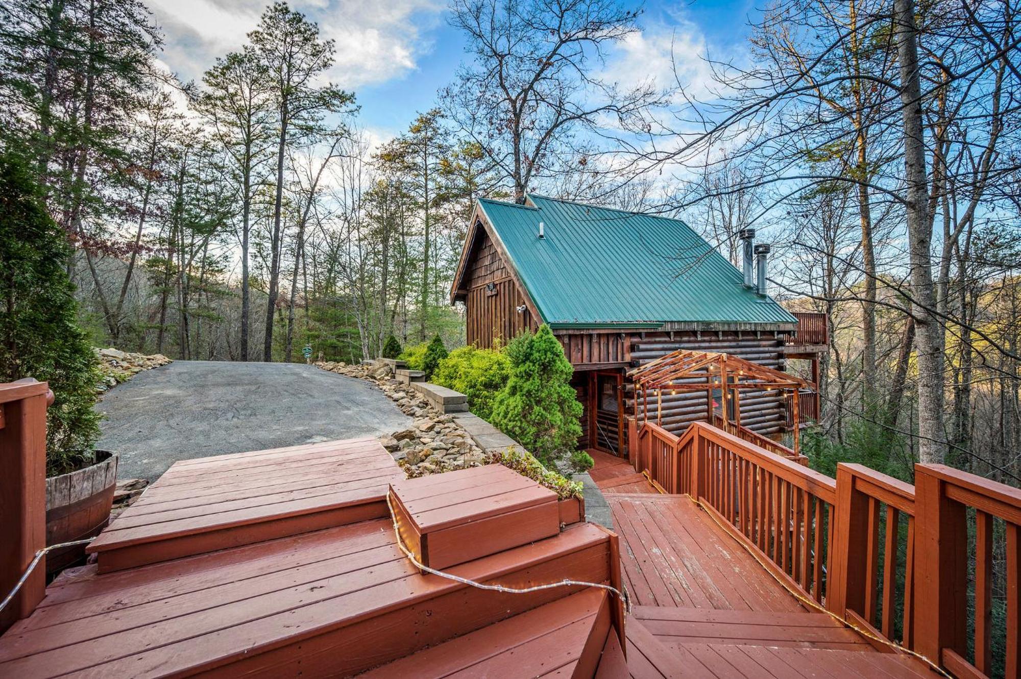 Cabin In A Gated Resort With Seasonal Resort Pool ピジョンフォージ エクステリア 写真
